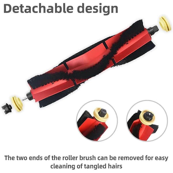For E4, E5, S4, S4 Max, S5, S5 Max, S6, S6 MaxV Robot Støvsuger Reservedeler Hovedsidebørste He