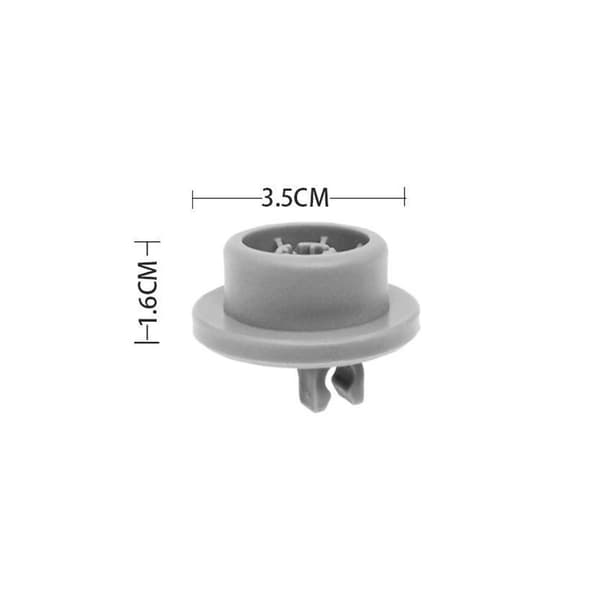 Dishwasher Lower Basket Wheel Replacement - 8 Pack, Compatible with Bosch and Siemens Dishwashers