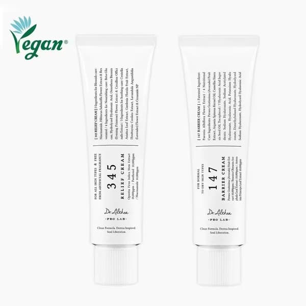 2 tuber DR.Althea, en irritationsfri creme, der forbedrer elasticiteten (147+345)