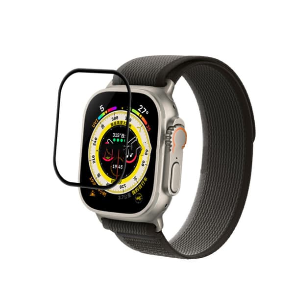 2-Pack Screen Protector for Apple Watch Ultra 49mm, Tempered Glass