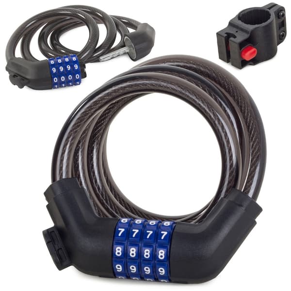 Kodelås / Cykellås med Kode - Lås til Cykel