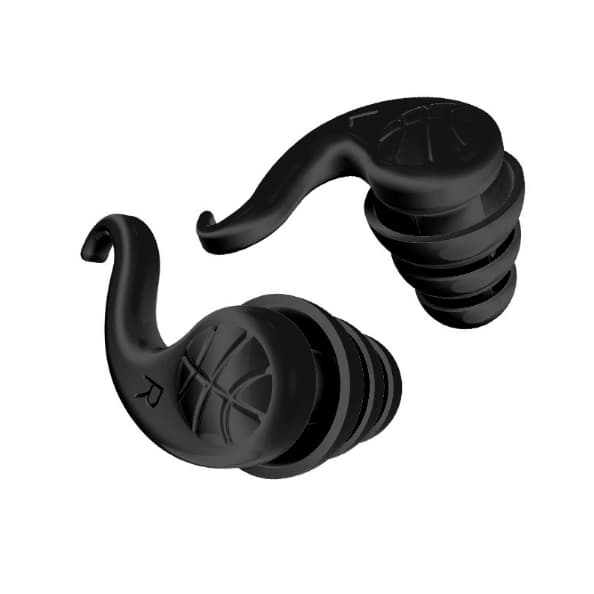 Profesjonelle silikon ørepropper med støydemping Svart