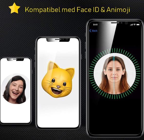 2-pack Skärmskydd iPhone XS / X – Hög kvalitet!