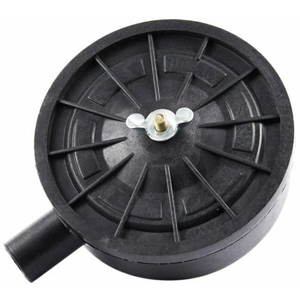 Luftfilter Kompressor Filtrering Lyddæmper 20mm Hanstik Sort, DEBUNS