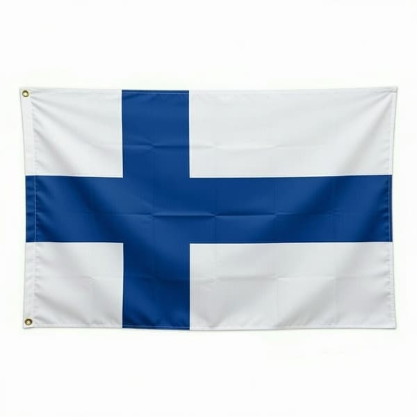 Finland Flagg – 150 x 90 cm