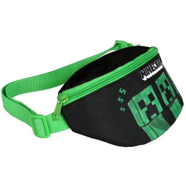Minecraft Bæltetaske - Fanny Pack med Creeper-design