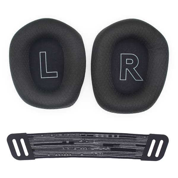 Ear pads and headband cushion for Logitech G733 Black
