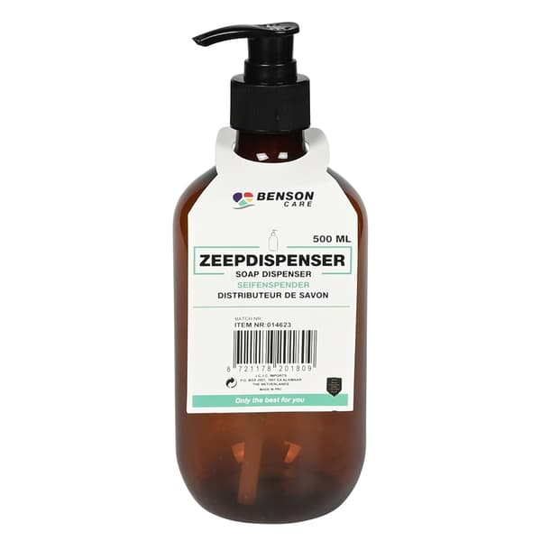 Sæbedispenser brun