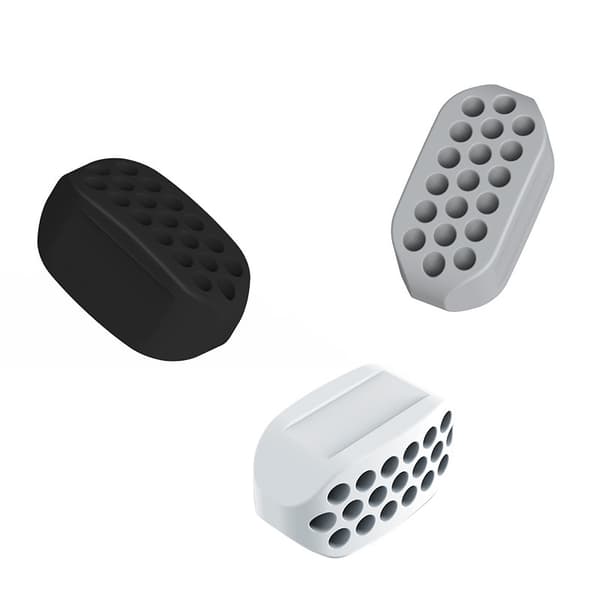 Kæbetræner Jawline exerciser silikone 3-pak