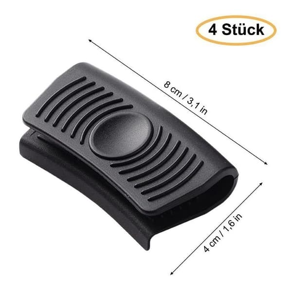 Hot Handle Holder, 4 Pcs Cooking Finger Protector, Helper Handle Holder (Heat Insulated, Pro)