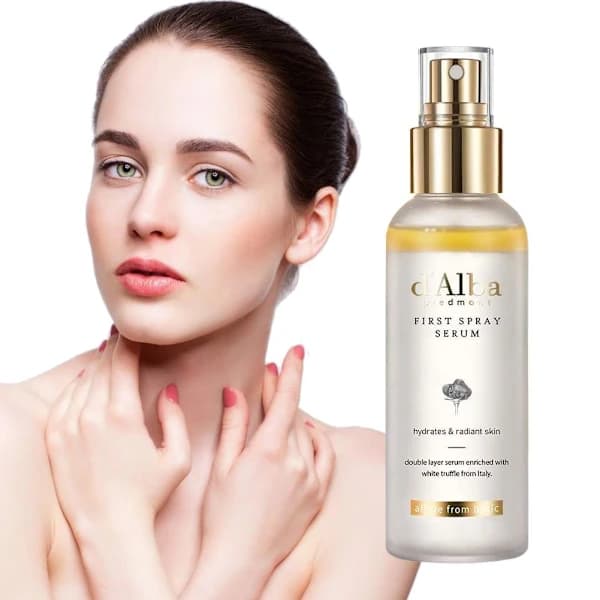 d'Alba White Truffle First Spray Serum Lett Ansiktsfuktighetskrem ~ whiteA 100ml