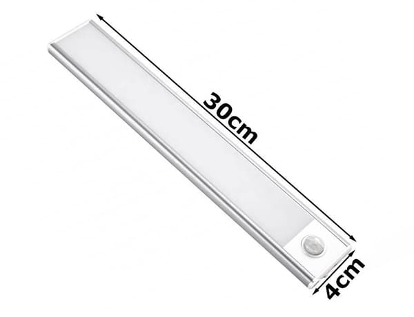 USB-lampe 30 cm - Sensorstyret belysning med klemmebeslag