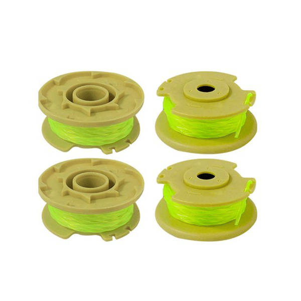 Erstatningsspoler for RYOBI Trimmer, 4-pakning Grønn