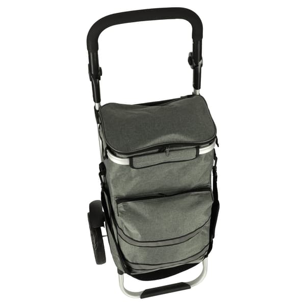 Handlekurv med hjul og termisk rom - Dramaten 40L
