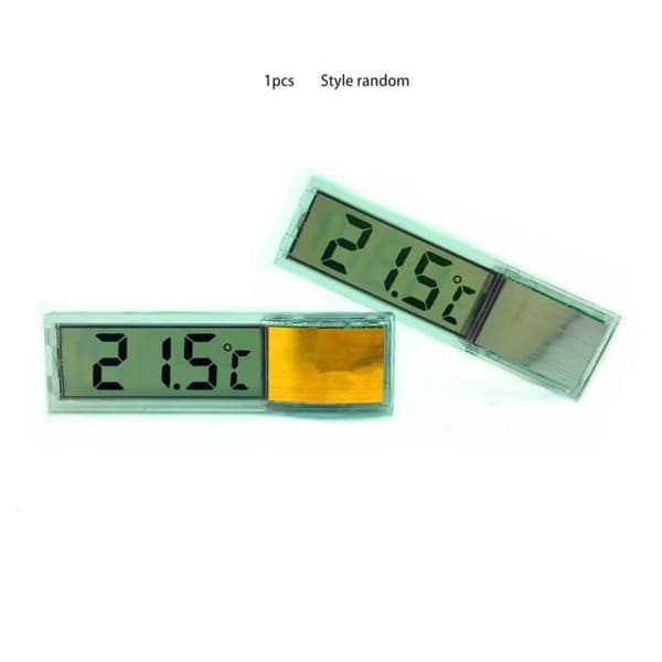 Akvarietermometer Akvarium Vanntemperaturmonitor Nedsenkbar sensor, tilfeldig