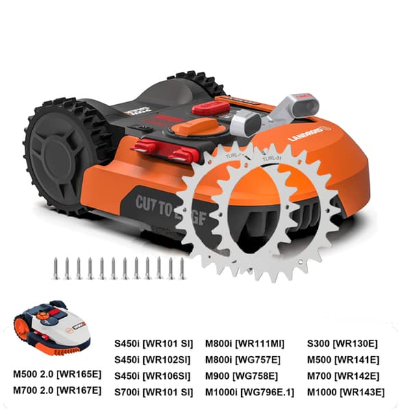 Sølv trekkpigger for Worx Landroid robotgressklipper
