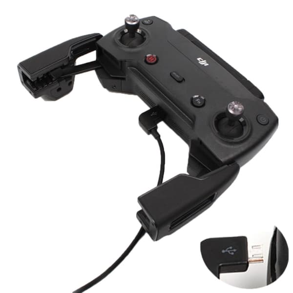 USB-C–Micro-USB DJI Mavic Pro / Spark -laitteelle (30 cm)