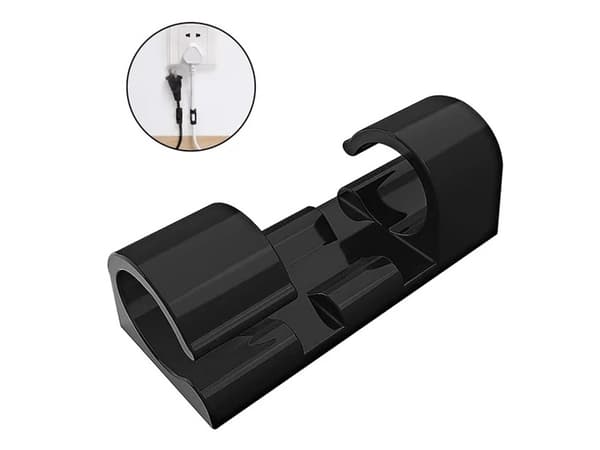 20-Pack Self-Adhesive Cable Holders - Cable Clips