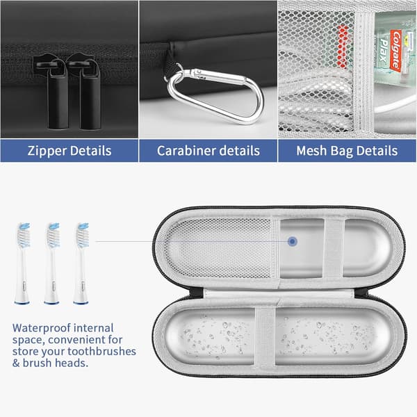 Electric Toothbrush Outer Shell Can Store Accessories