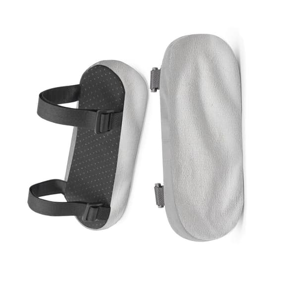 Ergonomic Chair Armrest Pads, Memory Foam Elbow Support Grey
