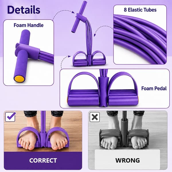 Expander with footrest - Exercise band