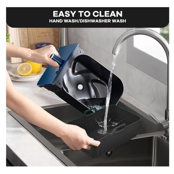 Pakke Airfryer-form for 9,5 l, Airfryer-tilbehør, Silikonform til Airfryer for Instant Pot
