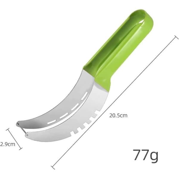 Vannmelonkutter, Vannmelonskiver, Vannmelonkniv, Vannmelonkutter, Vannmelonskiver, Vannmelonkniv i rustfritt stål