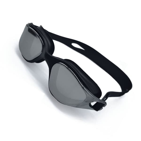 Simming Goggles - Adjustable Strap, Anti-Fog, UV Protection Black