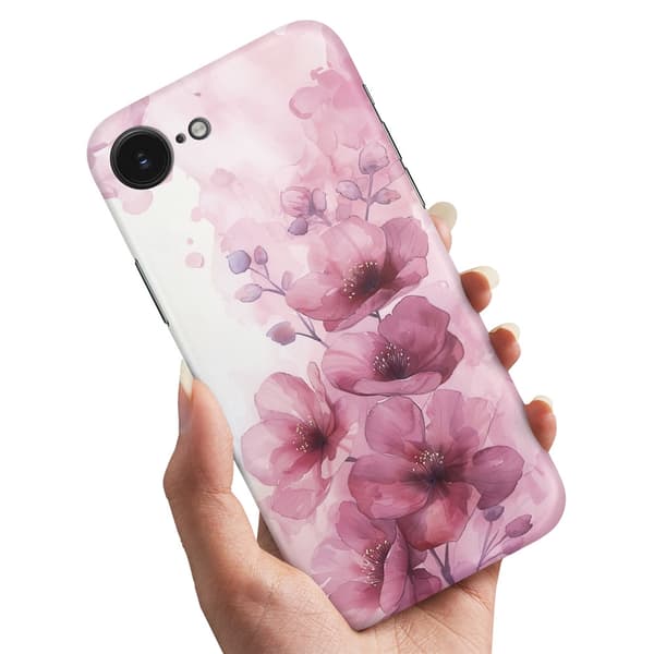 Etui / Mobildeksel til iPhone 16e / 17e - Flowers