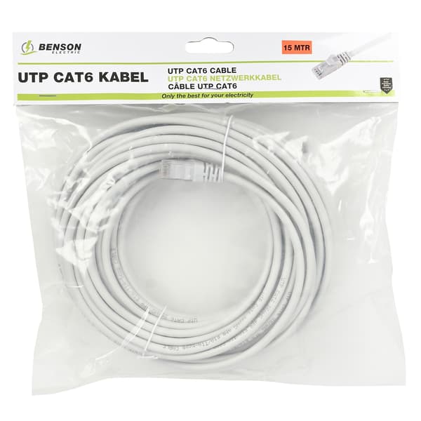 Verkkokaapeli CAT6 15 m