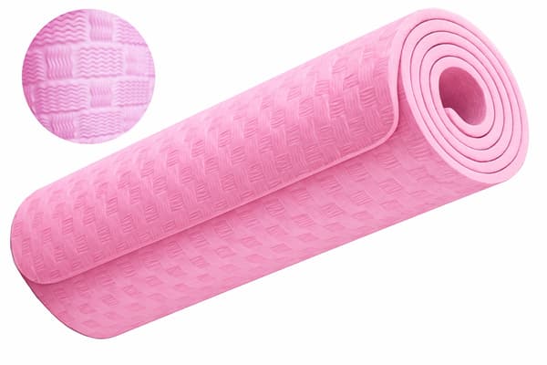 Yogamåtte 180 cm tyk