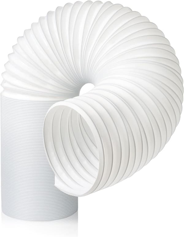 200CM Mobile Air Conditioner Hose, Expandable Diameter 15cm Counter-Clockwise Thread Hose, Replacement for Disassembly Kit