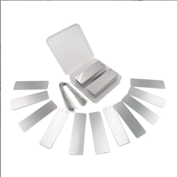 Aluminiumsetiketter til planter - 100 pak