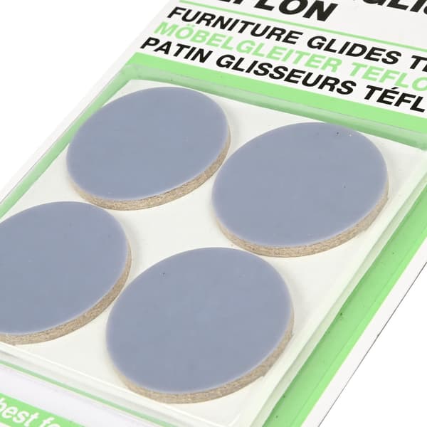 Huonekalutassut Teflon 8 kpl ø40 mm