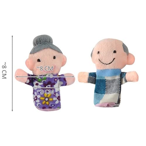6-Pack Finger Puppet / Puppet - Various Figures