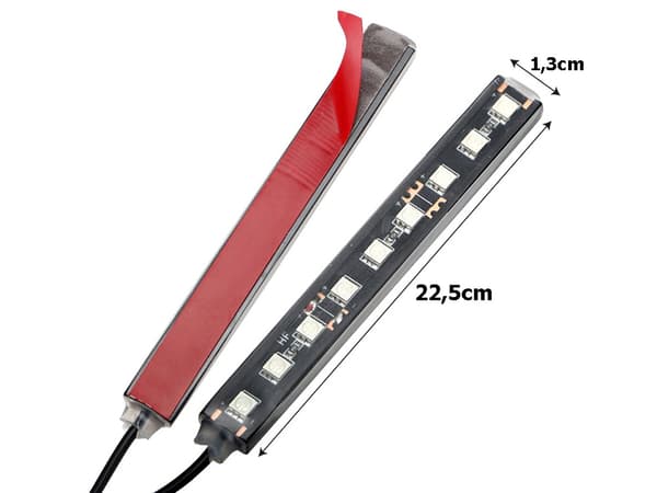 RGE LED Lighting for Car Interior - 12v - Remote Controlled