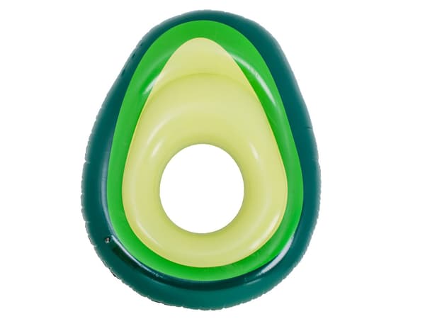 Bade madras Avocado med bold - 150 cm