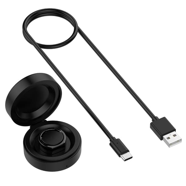 Charging Case Compatible with Oura Ring Gen 3 Size 9 - Portable ABS+TPE Charger with Probe Connector and 5v Input/Output, Compact Travel Case