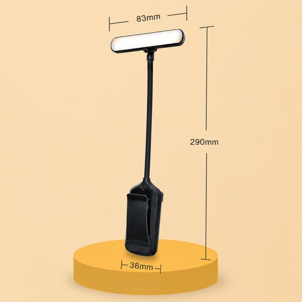 Portable Clip-On Reading Light - Eye Protection Book Lamp