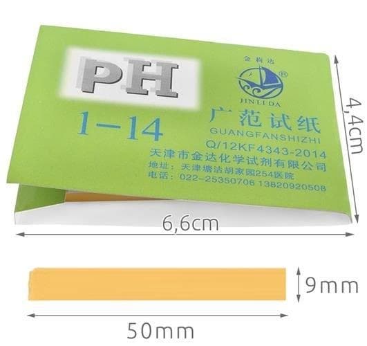 Lakmuspapir til pH-test - 80 stk