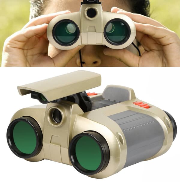 Natte kikkert med popup-belysning til børn - 4 x 30 mm
