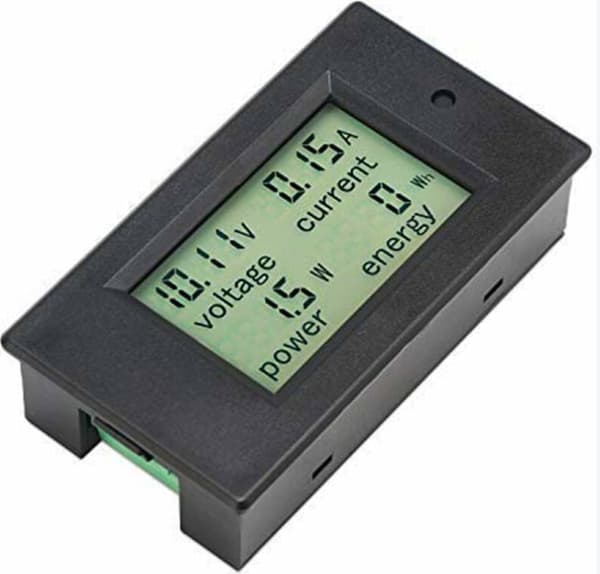 DC 6,5-100V 100A Strømmåler Digitalt Multimeter