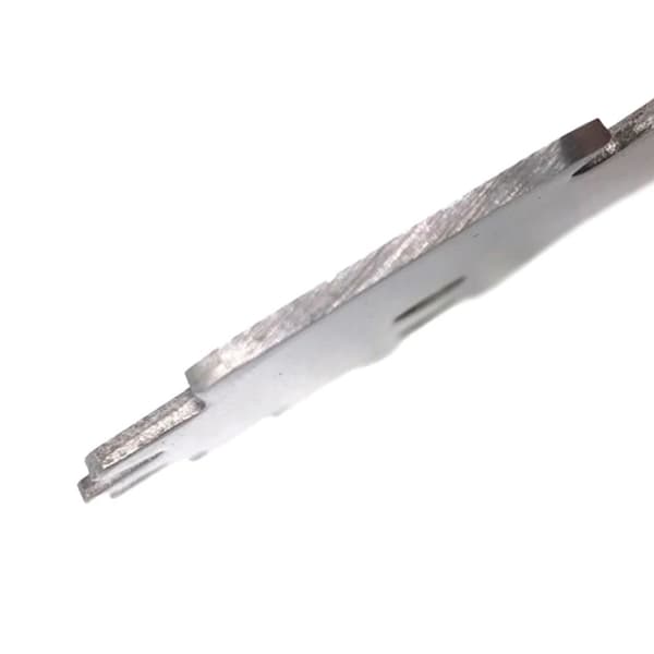 Stegepande skraber i rustfrit stål, rund (blank, på lager)