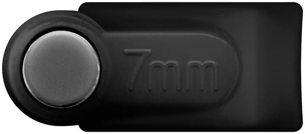 Kabelklemme 7 mm, sort