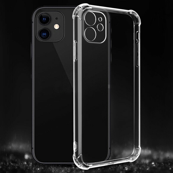 iPhone 12 Mini -kuori, TPU, läpinäkyvä