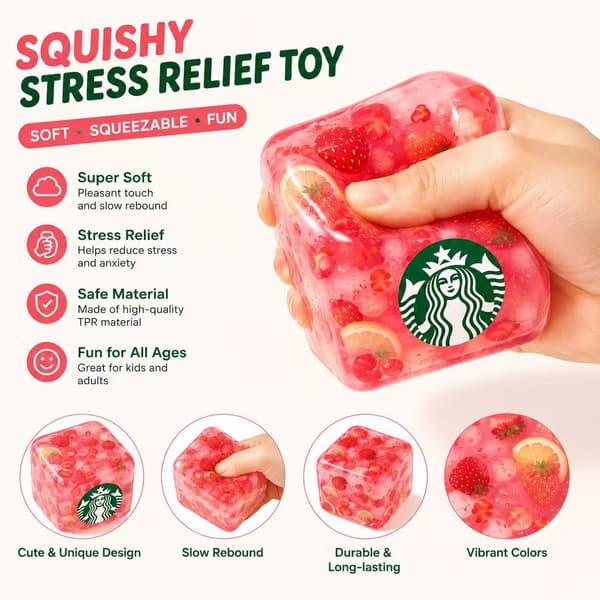 NeeDoh Squishy Stressaflastende Legetøj Sensorisk Fidget Dejkugle