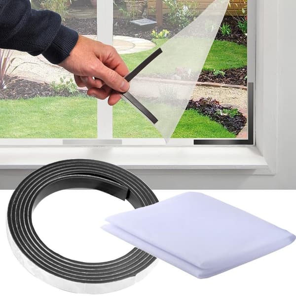Magnetic mosquito net 150x180 cm - Self-closing