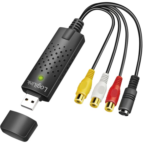 USB 2.0 Audio/Video-kaappari RCA + SVHS