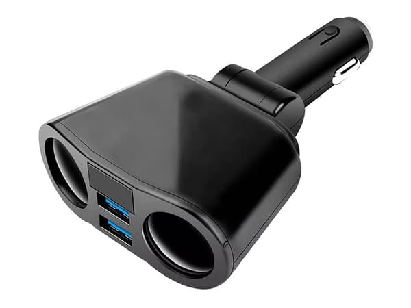 Autosovitin / USB-sovitin autoon - 12-24V