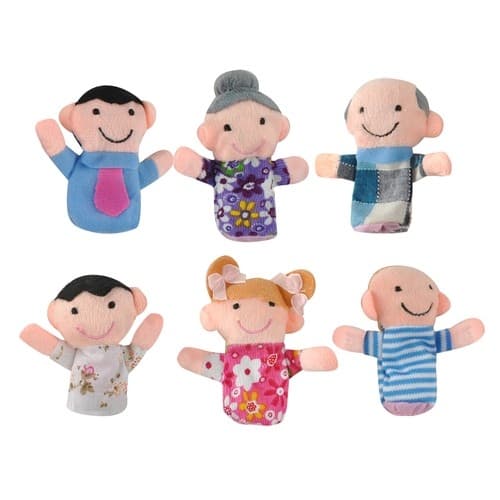 6-Pack Finger Puppet / Puppet - Various Figures